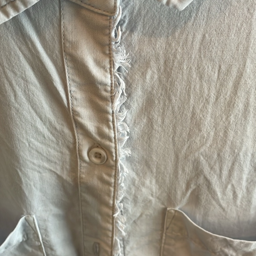 Cloth & Stone denim button down - Picture 2 of 5